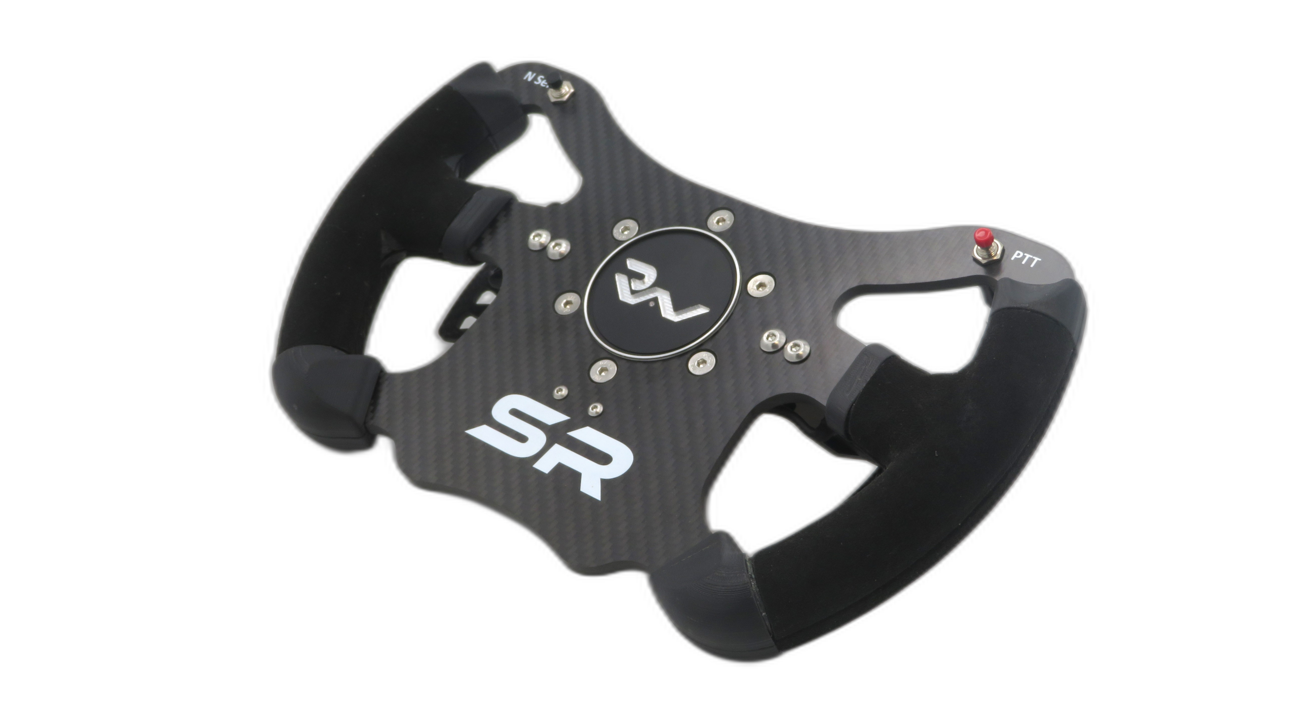 SR LMP Style Carbon Fiber Steering Wheel