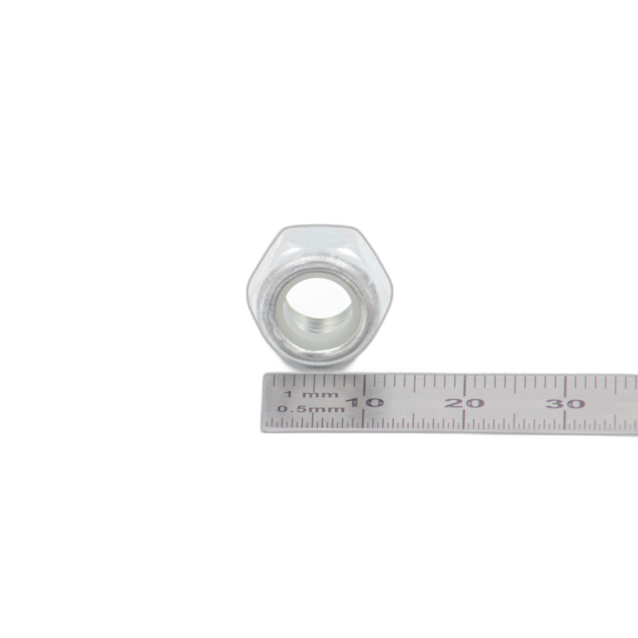 M8 x 8mm Nylock Nut Fine Thread