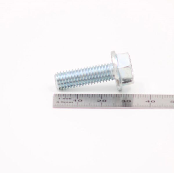 M8 x 1.25 x 25 Flanged Bolt Zinc G8