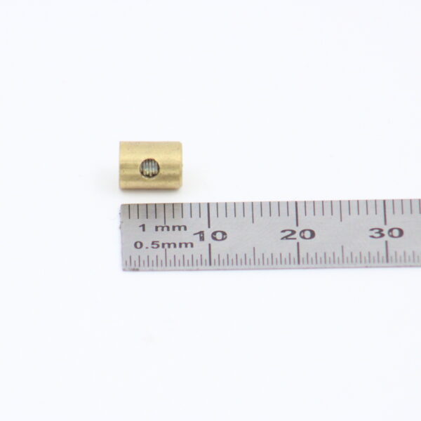 Barrel Nipple – 5.5 mm OD x 7.25mm H (2.2mm Wire Bore)