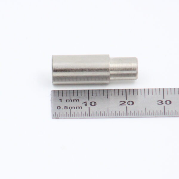 Barrel Nipple 8 mm OD x 13mm H (2.5mm Wire Bore)