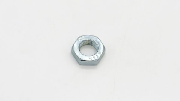 Steel Thin Hex Nut, Fine-Thread, Medium Strength, Zinc Plated, M14 x 1.25mm Thread